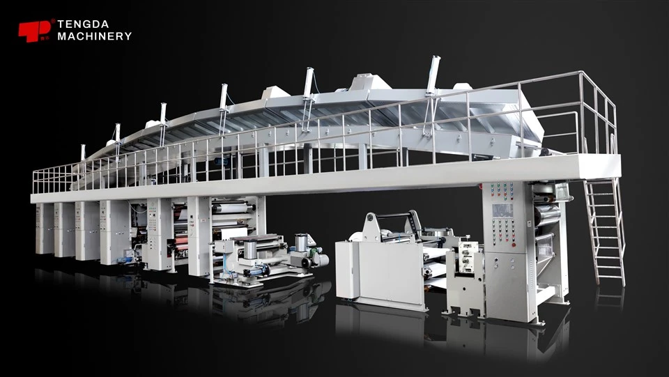 Aluminiumsfolie Papirbelegg Lamineringstrykk- og pregemaskin